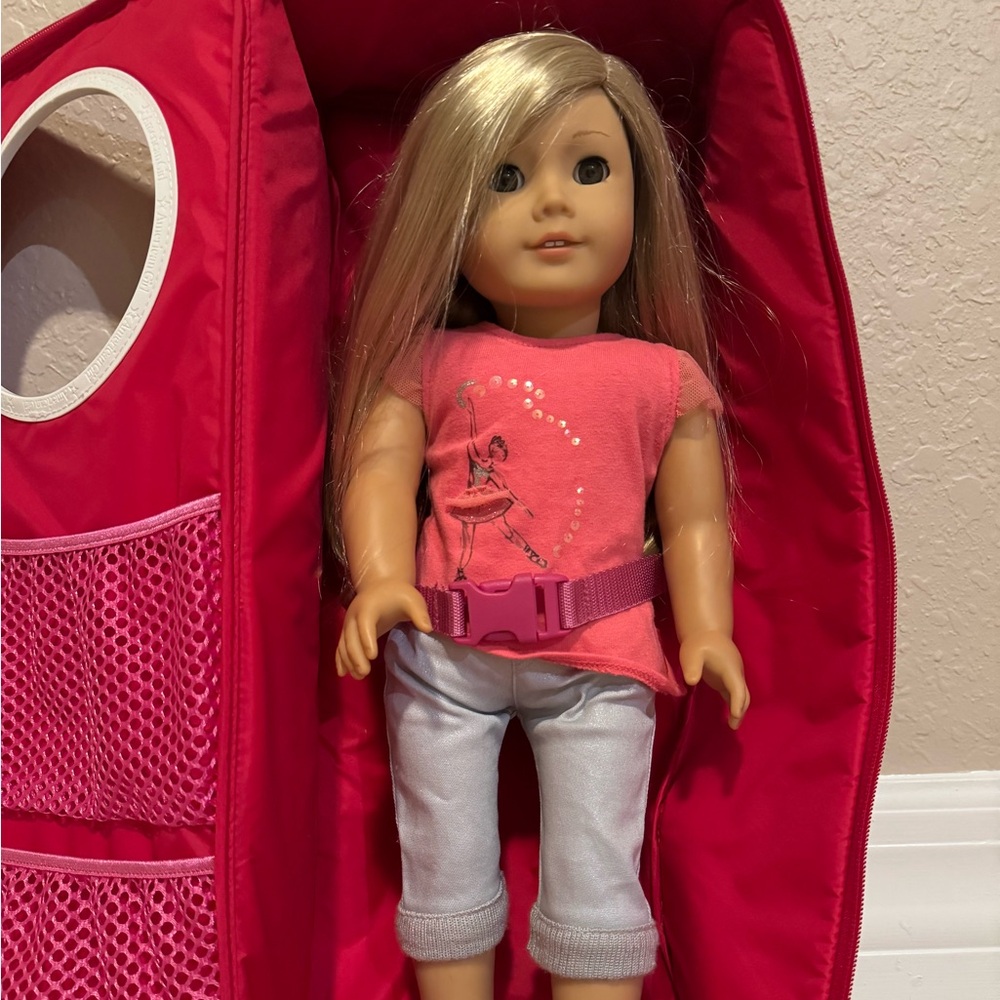 American Girl Doll Isabelle Palmer 2014 with accessories